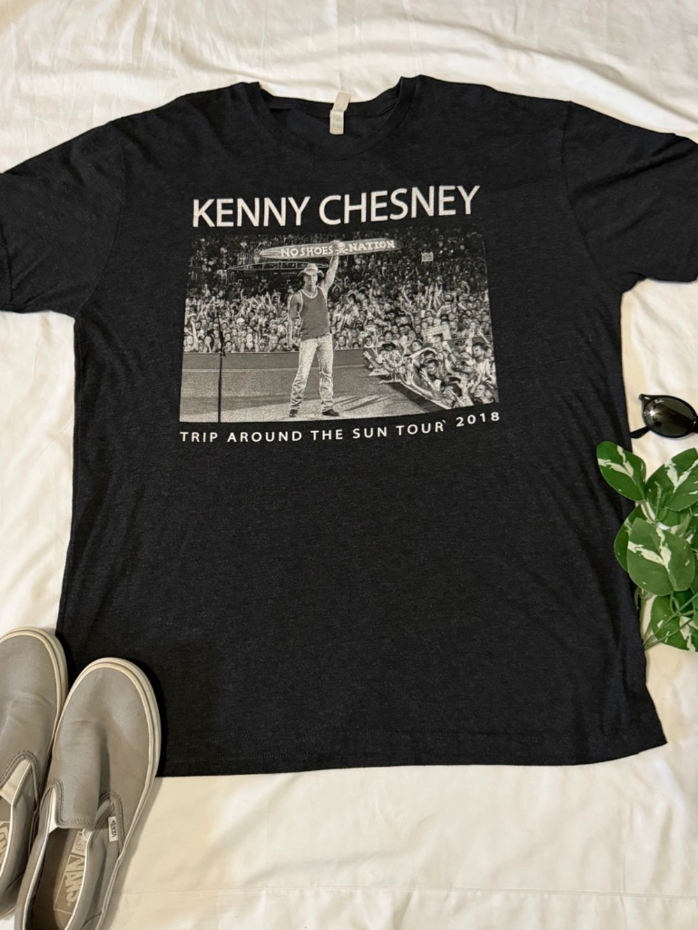 Kenny Chesney 'Trip Around The Sun Tour 2018' Black Graphic Tee